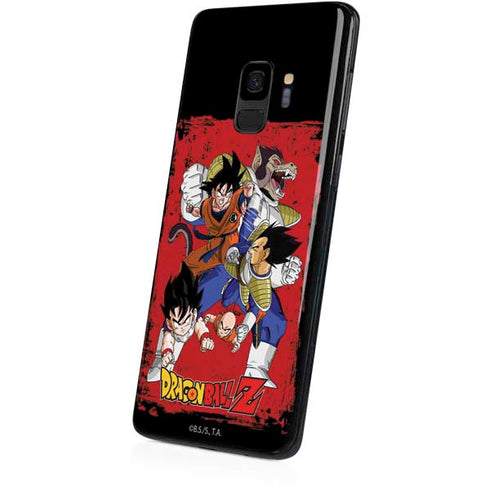 Dragon Ball Z Goku Vs Vegeta Galaxy S9 Skin